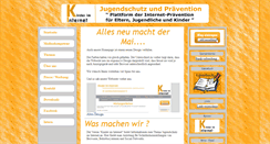 Desktop Screenshot of kinder-im-internet.ch